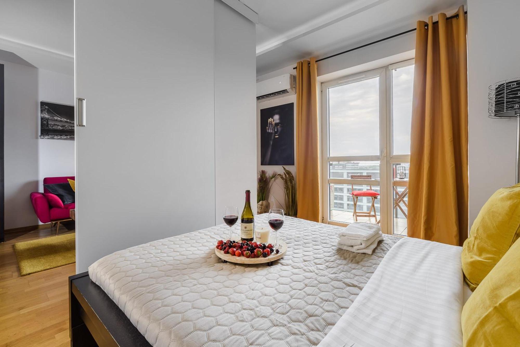 Lumina Apart With Balcony Platinum Tower Βαρσοβία Εξωτερικό φωτογραφία