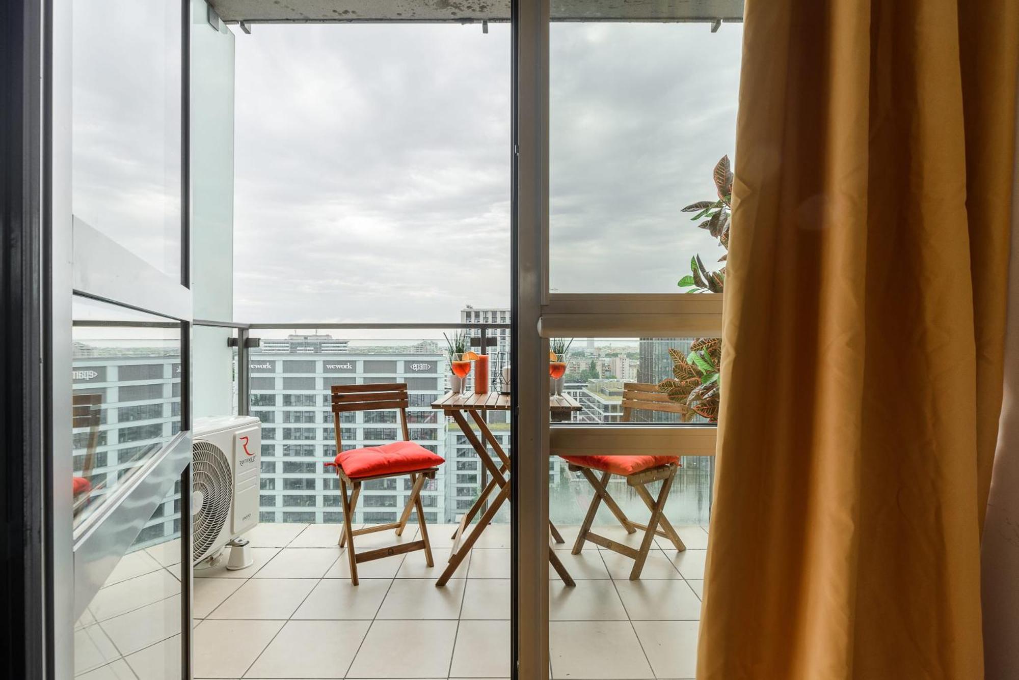 Lumina Apart With Balcony Platinum Tower Βαρσοβία Εξωτερικό φωτογραφία