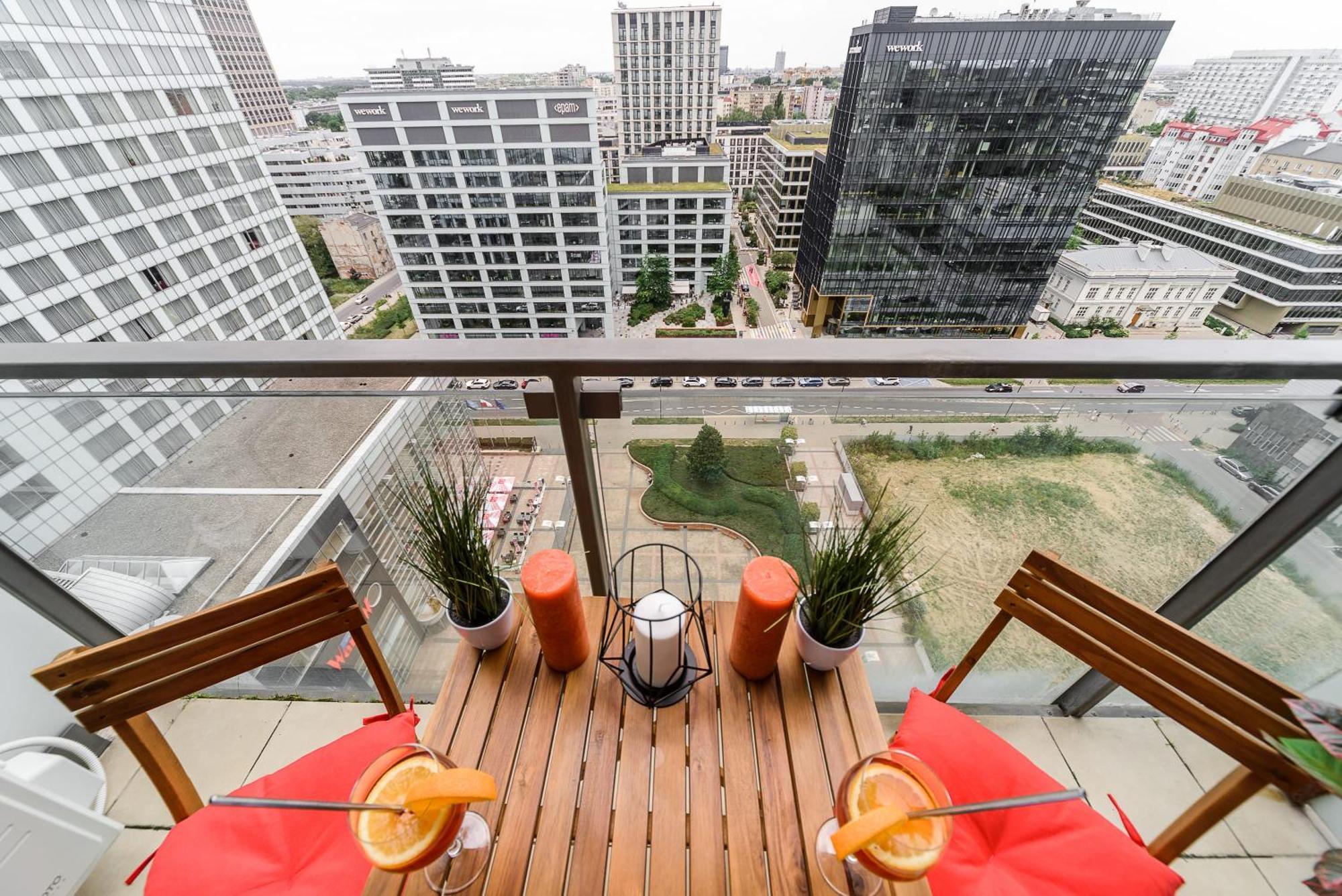 Lumina Apart With Balcony Platinum Tower Βαρσοβία Εξωτερικό φωτογραφία
