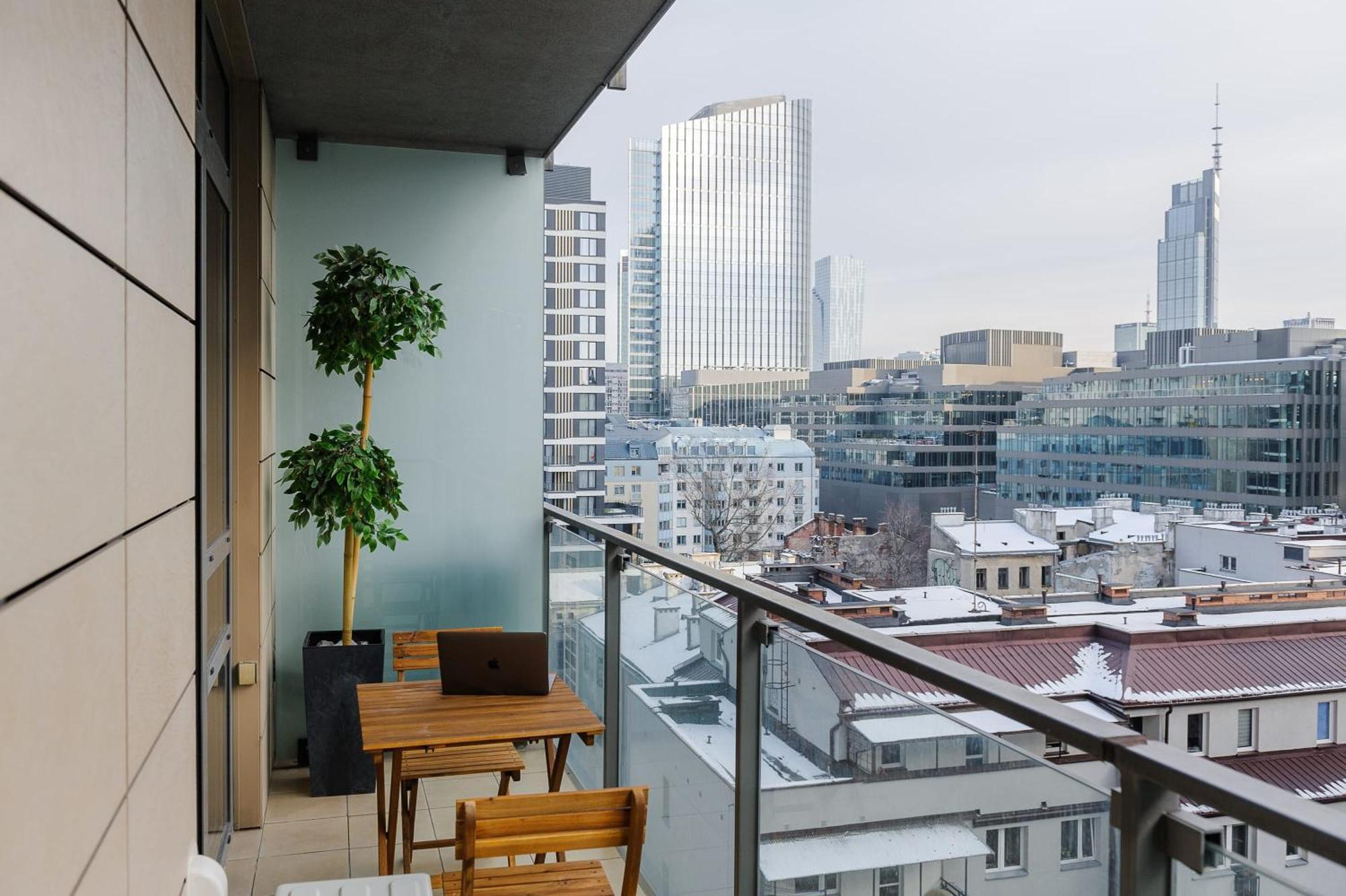 Lumina Apart With Balcony Platinum Tower Βαρσοβία Εξωτερικό φωτογραφία